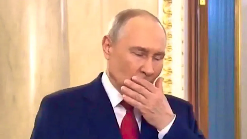 Per la Giornata della donna. In un video Putin tossisce e si schiarisce la voce più volte, che succede?