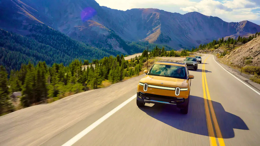 At the moment, Rivian is mainly big and powerful, but smaller models are set to follow.