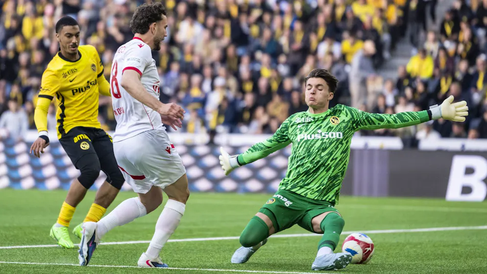 Video ticker. Reichmuth turns the game around for Thun - can YB still react?