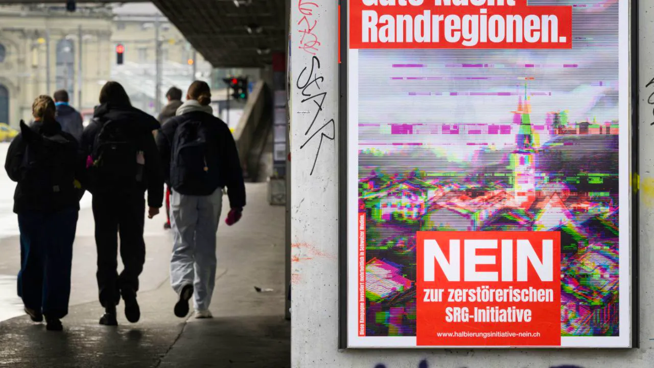 Media. SRG halving initiative rejected according to SRG trend calculation