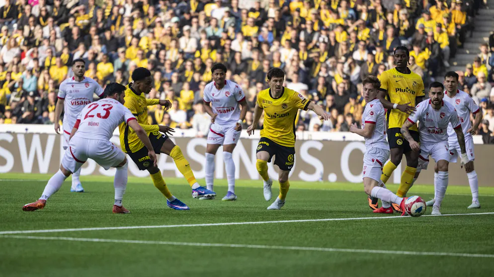 Video ticker. YB in front thanks to Sanches - can Thun react after the break?