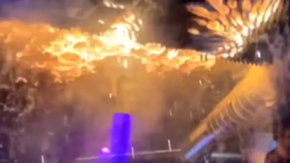 Die Decke im «Le Constellation» entzündete sich innert Sekunden.