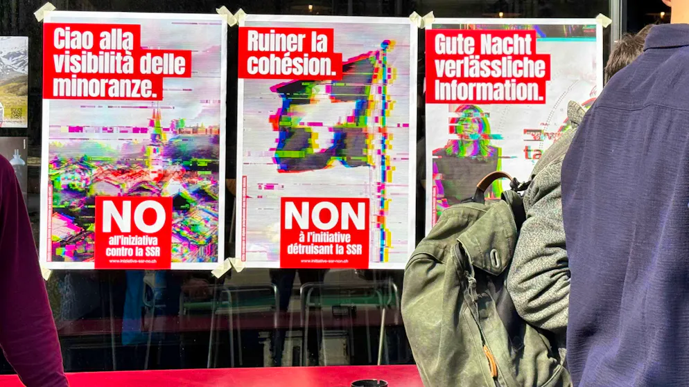 Le peuple a rejeté l'initiative de la SSR dimanche.