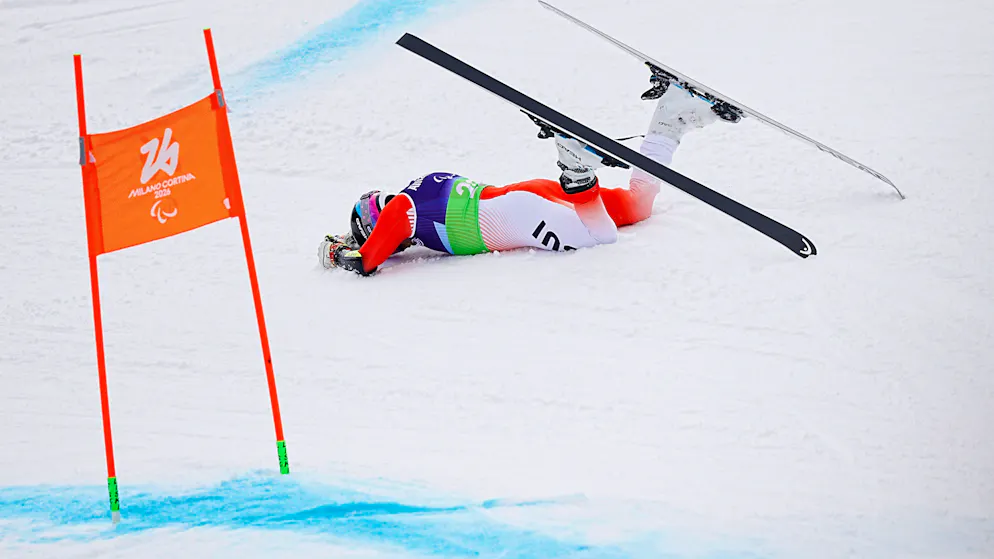 Paras 2026 - Ski alpin. Pas de passe de trois pour Robin Cuche, éliminé lors du super-G du combiné !