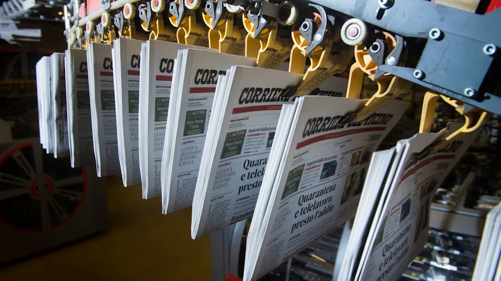 Paride Pelli lascerà la guida del Corriere del Ticino entro il 2026