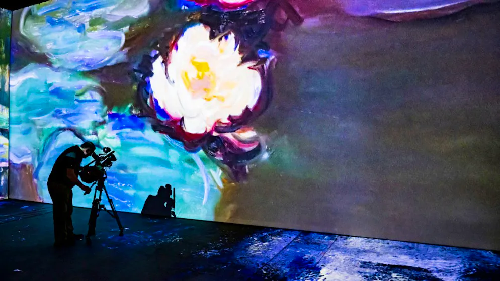 Le public pourra découvrir «Les Nymphéas» de Claude Monet sous un autre angle avec l'exposition "Imagine Monet", qui s'invite dans les halles de Beaulieu à Lausanne du 11 mars au 28 juin.