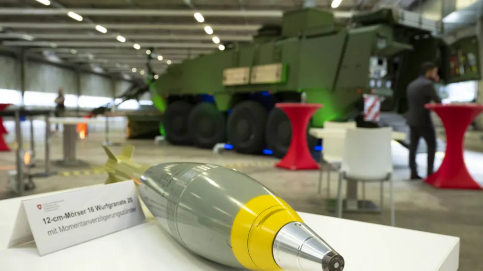 Armaments industry almost at record level. Swiss war material exports skyrocket