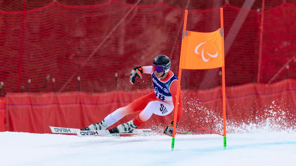 Paras 2026 - Ski alpin. Le Valaisan Emerick Sierro termine 9e du combiné