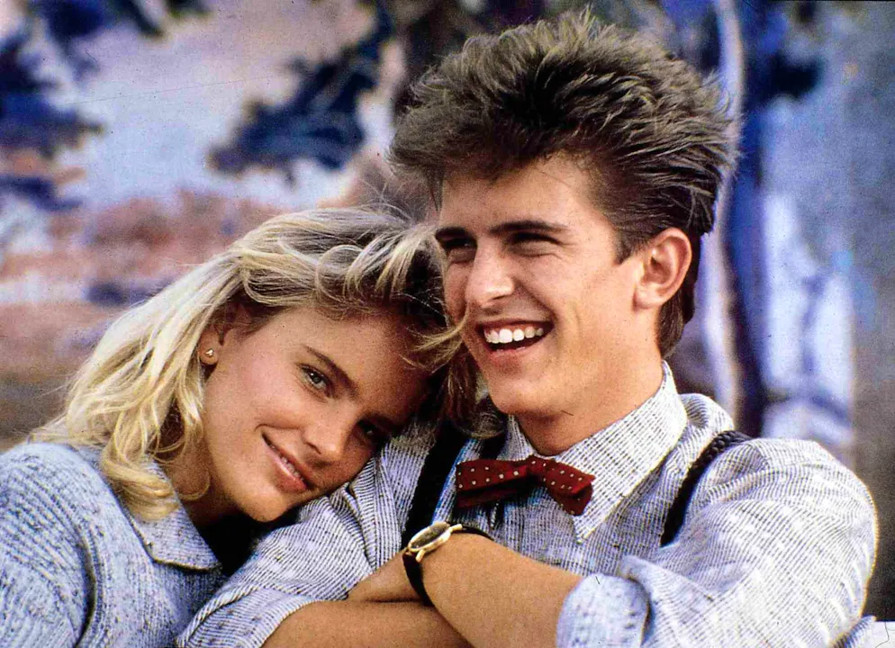 Jennifer Runyon con l'attore Charlie Schlatter. 