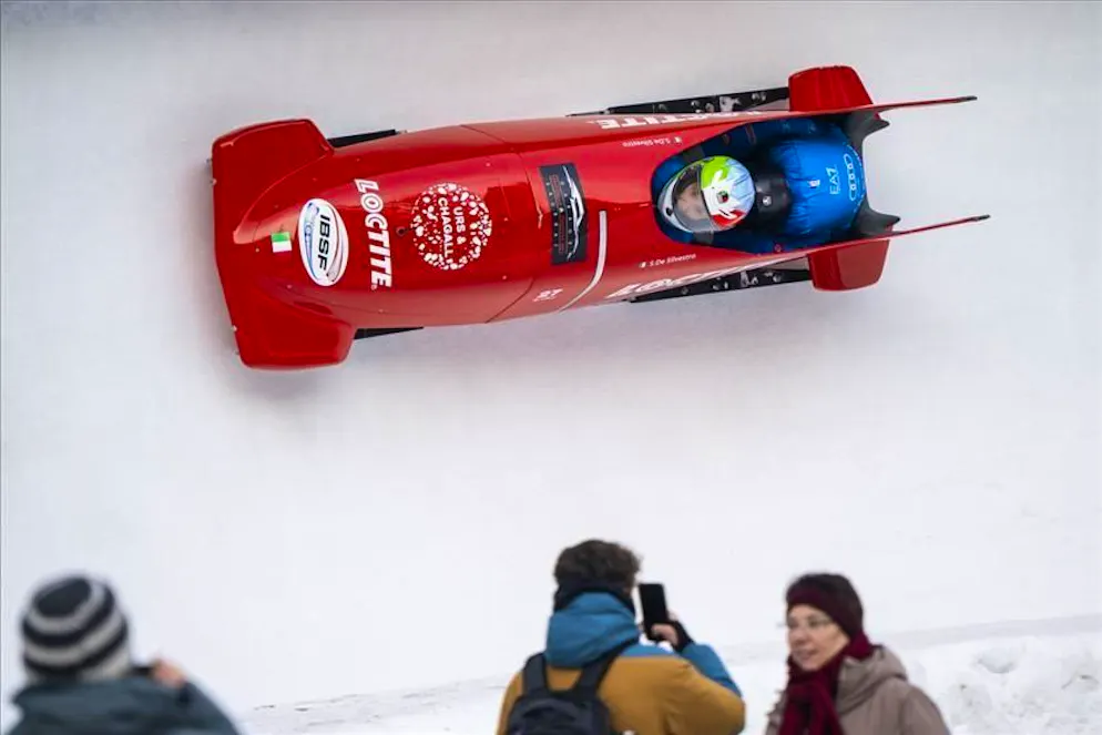 A Celerina le piste di bob, skeleton e slittino