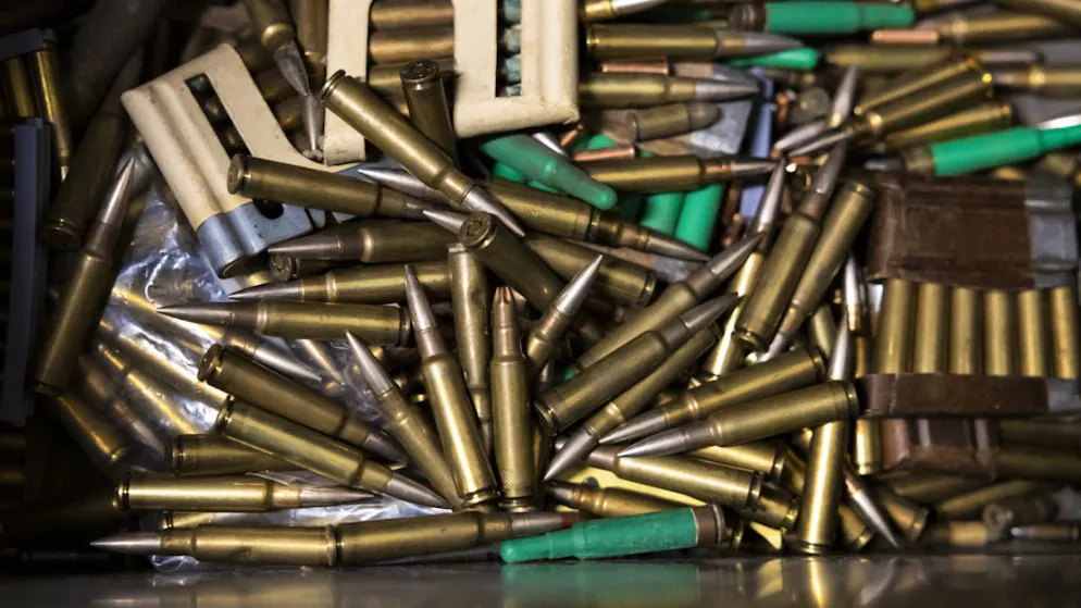 Les munitions représentent 43,2% des livraisons du matériel de guerre suisse en 2025 (photo d'illustration).