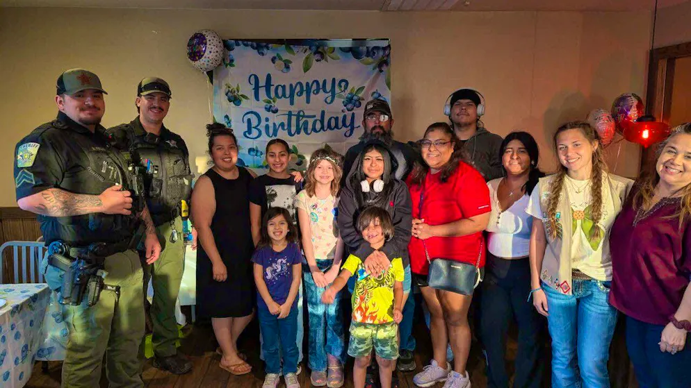 After: The community in Kingsville, Texas, stands together.