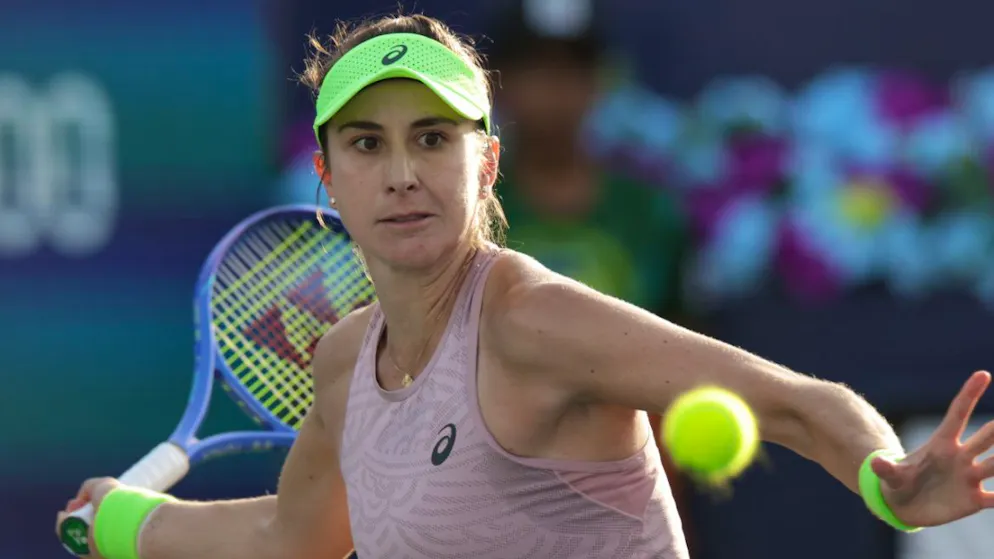 Sieg über Mertens. Bencic zieht in Indian Wells locker in die Achtelfinals ein