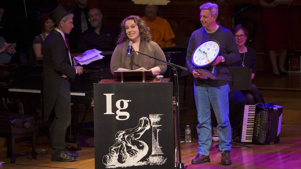 No longer in the USA because of Trump. The iconic Ig Nobel Prizes will be awarded in Zurich this year