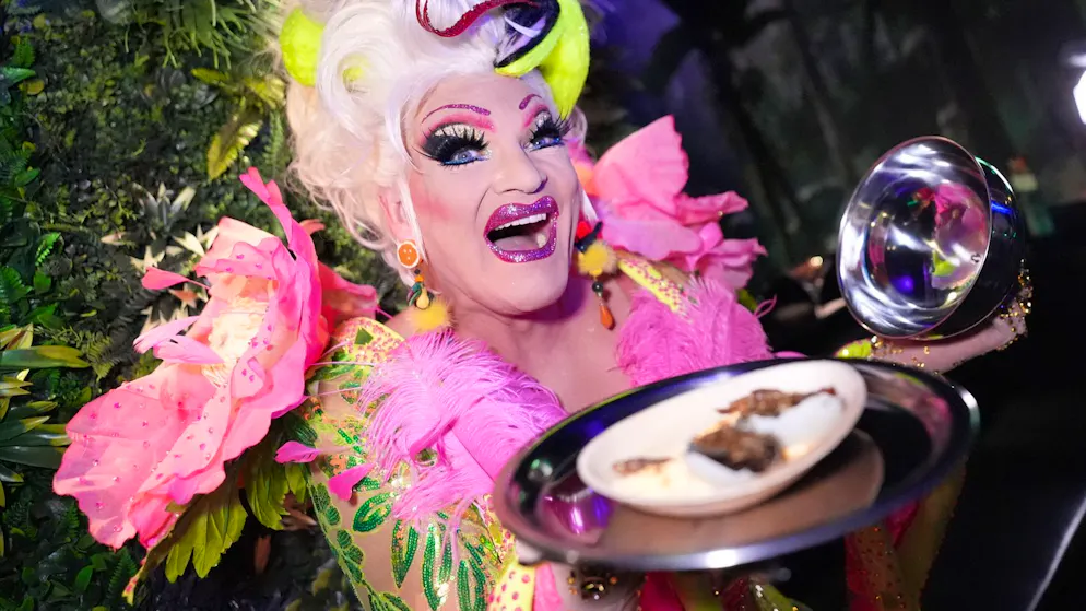 TV movie with a terrific cast. How a country bumpkin became the glamorous drag queen Olivia Jones