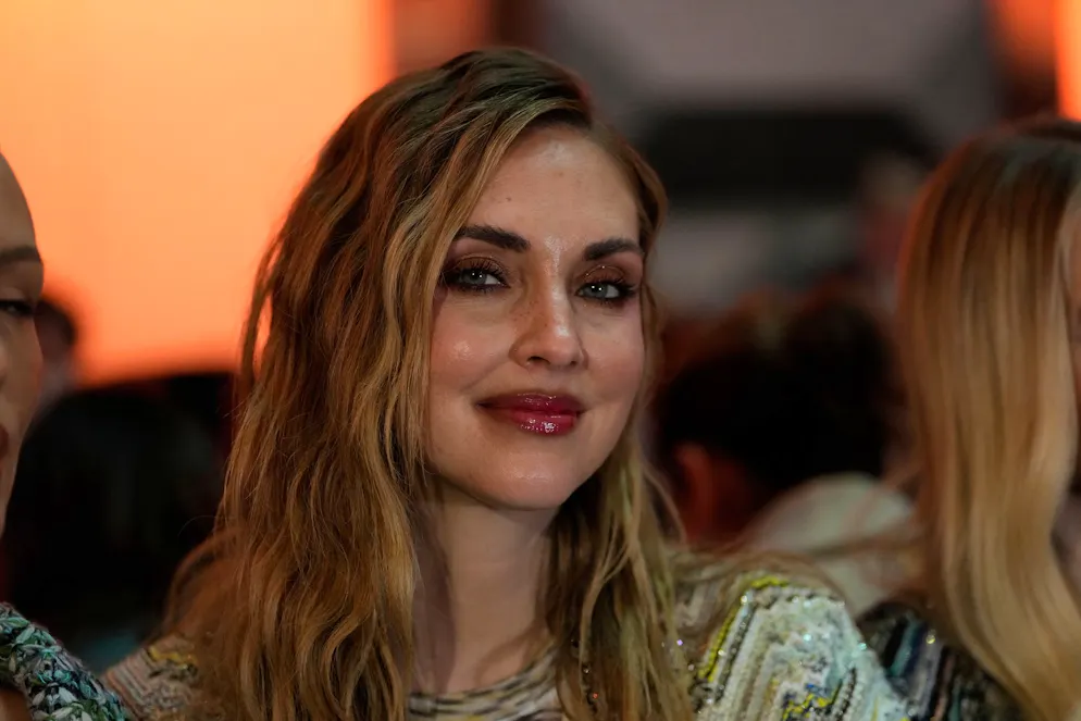 L'influencer italiana Chiara Ferragni (foto d'archivio).