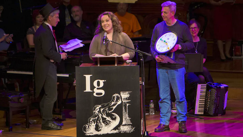 The Ig Nobel Prizes are leaving the USA for Europe.