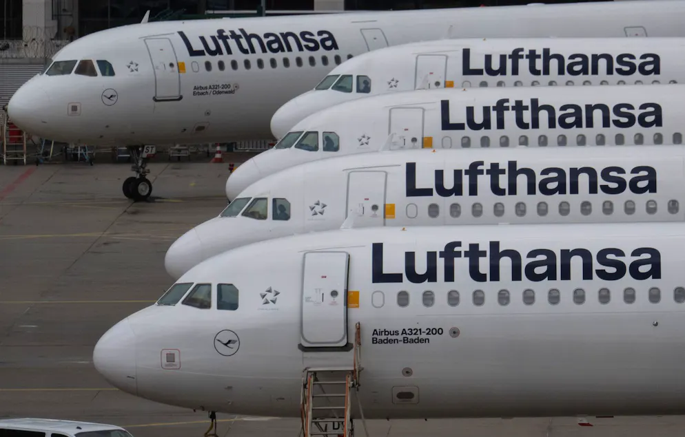 Die Lufthansa testet auf Kurzstrecken derzeit ein neues Reinigungskonzept.