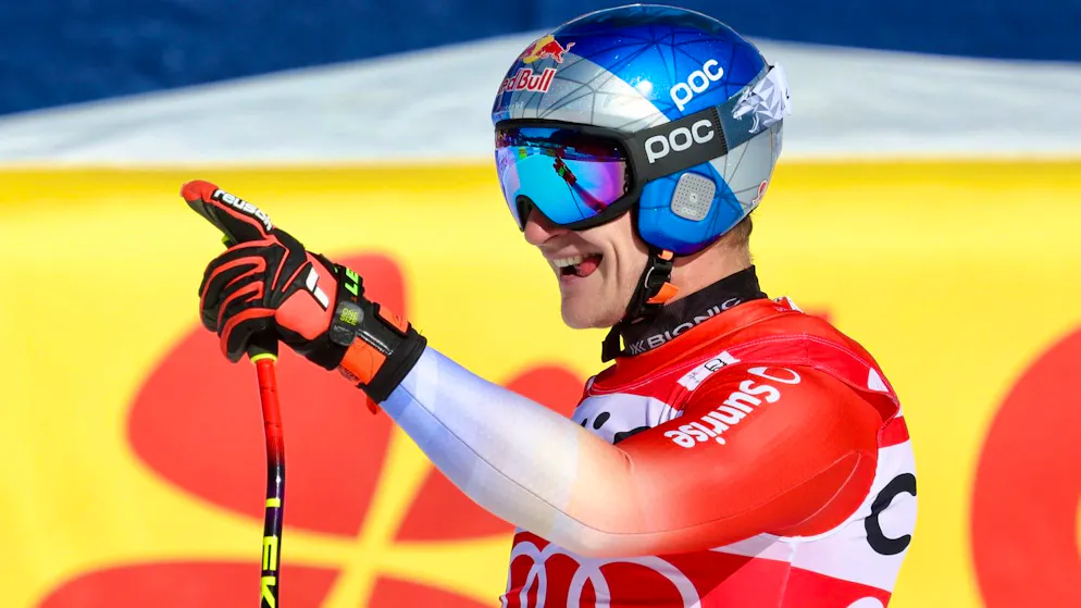 Marco Odermatt peut s’assurer le trois globe de cristal ce week-end à Courchevel.