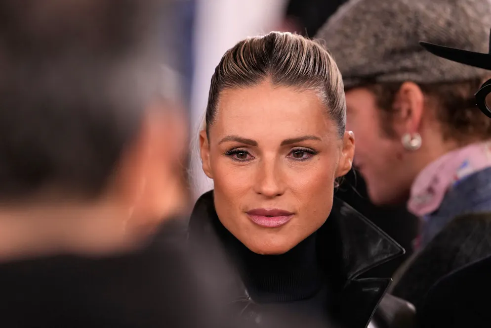 La conduttrice italo-svizzera Michelle Hunziker.