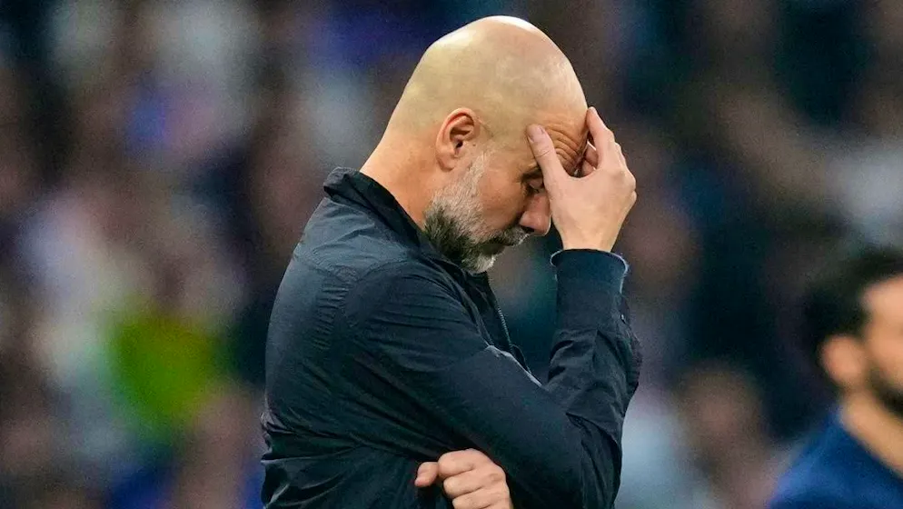 Pep Guardiola criticized.