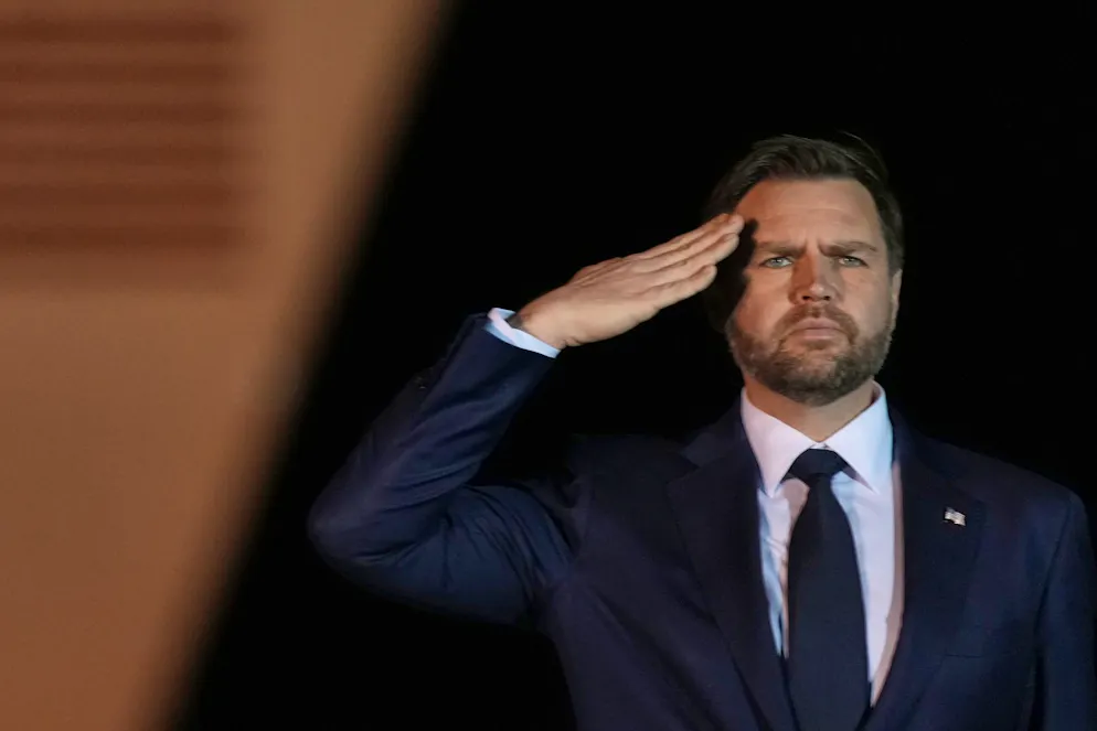 Même s'il a publiquement soutenu l'opération et le président, JD Vance n'a donné qu'une interview à la télévision depuis le début du conflit (archives).