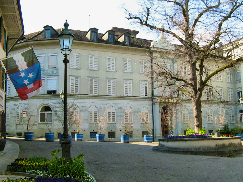 The Verenahof in Baden AG has been closed for decades. 