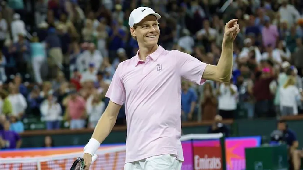 Tennis. Nei quarti di Indian Wells Sinner si sbarazza senza problemi di Tien