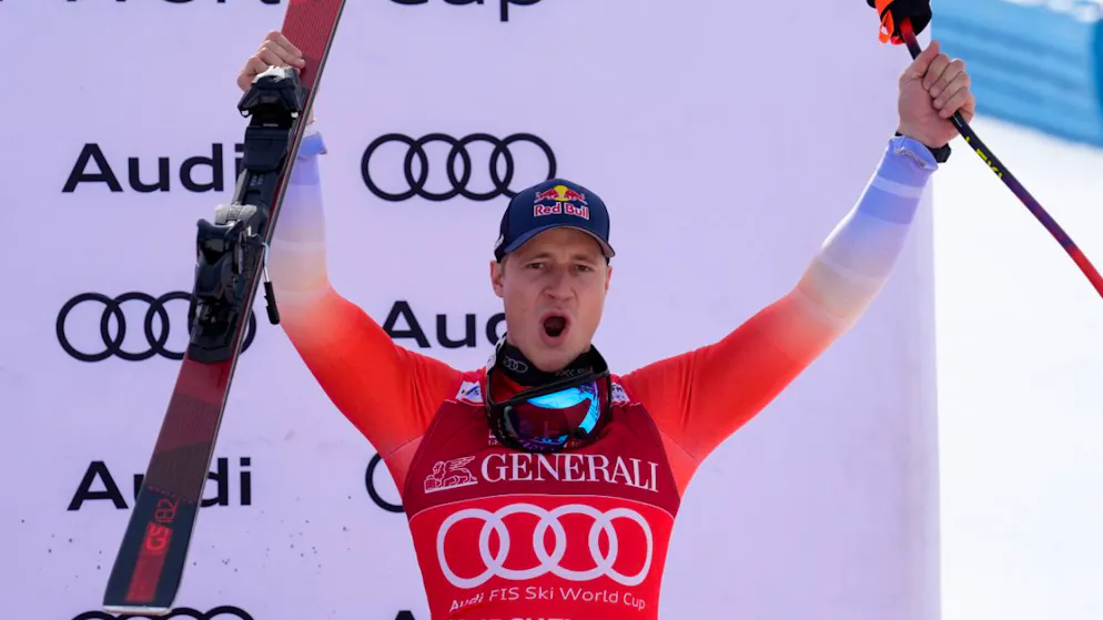 Alpine skiing. Odermatt is the best skier in the world for the fifth time in a row
