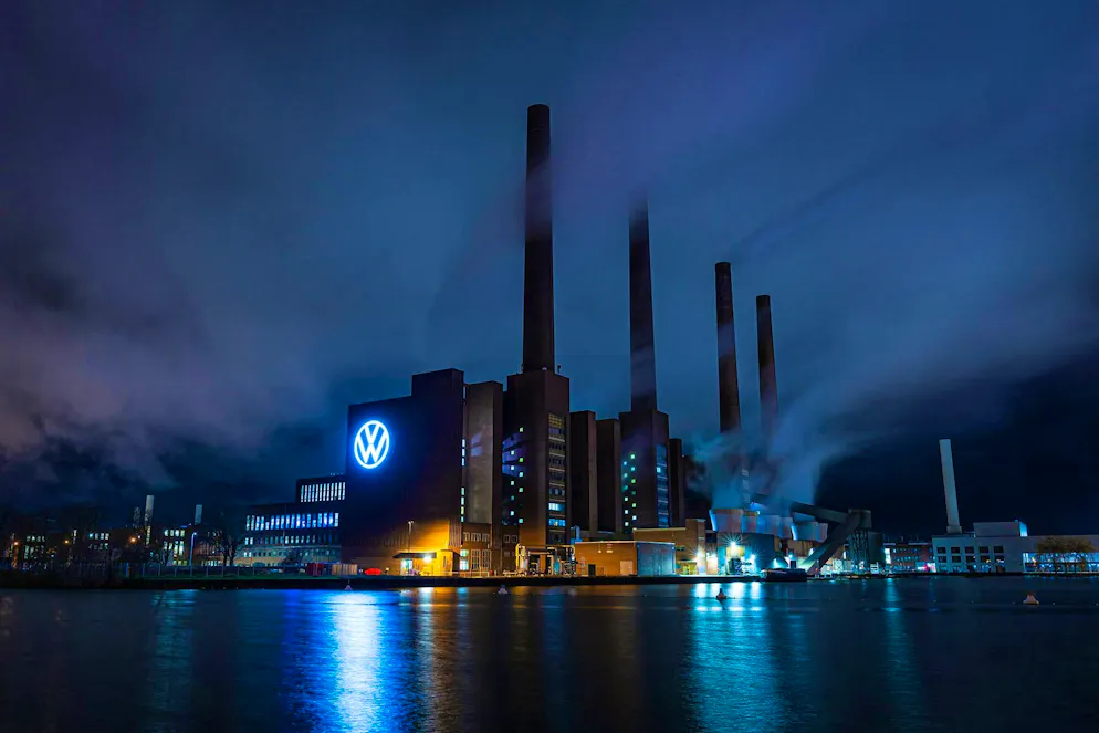 VW in Wolfsburg slips into the red - because of the problems at Porsche. (archive picture)