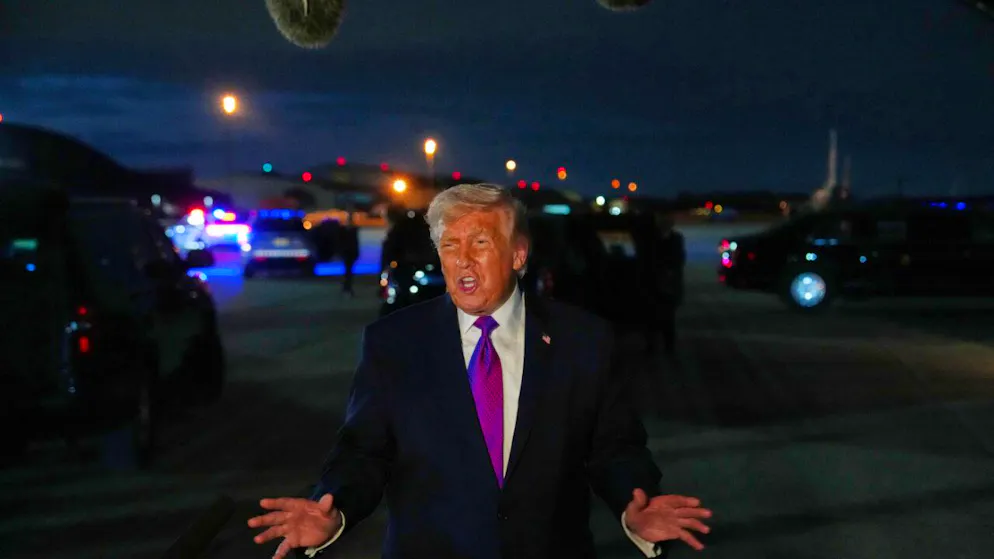 US-Präsident Donald Trump. Foto: Julia Demaree Nikhinson/AP/dpa