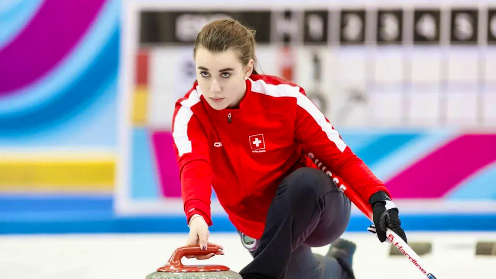 Xenia Schwaller at the 2020 Winter Youth Olympic Games in Lausanne (archive image)