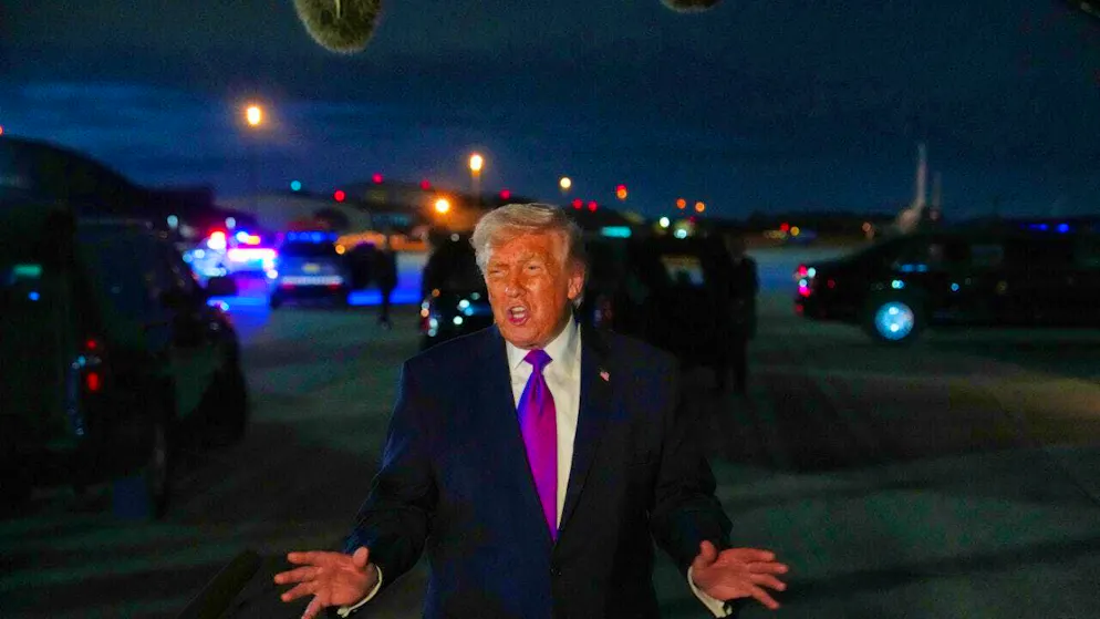 US President Donald Trump. Photo: Julia Demaree Nikhinson/AP/dpa