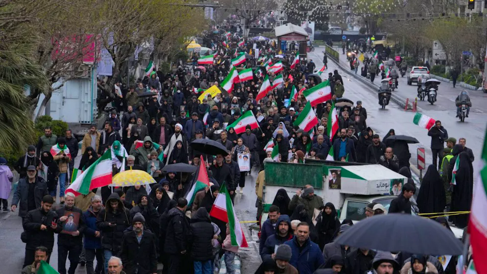 Le manifestazioni a Teheran per la giornata anti-Israele di Al Quds.