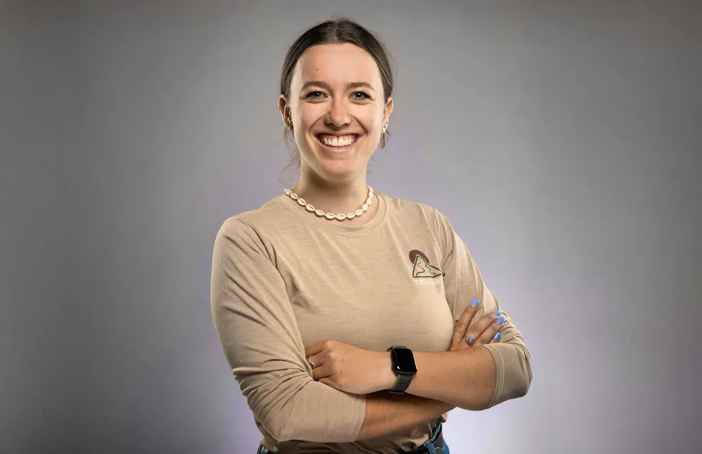SRF presenter Flurina Janutin is all about what happens on the slopes - and how the ski racers feel, regardless of whether they win or lose.