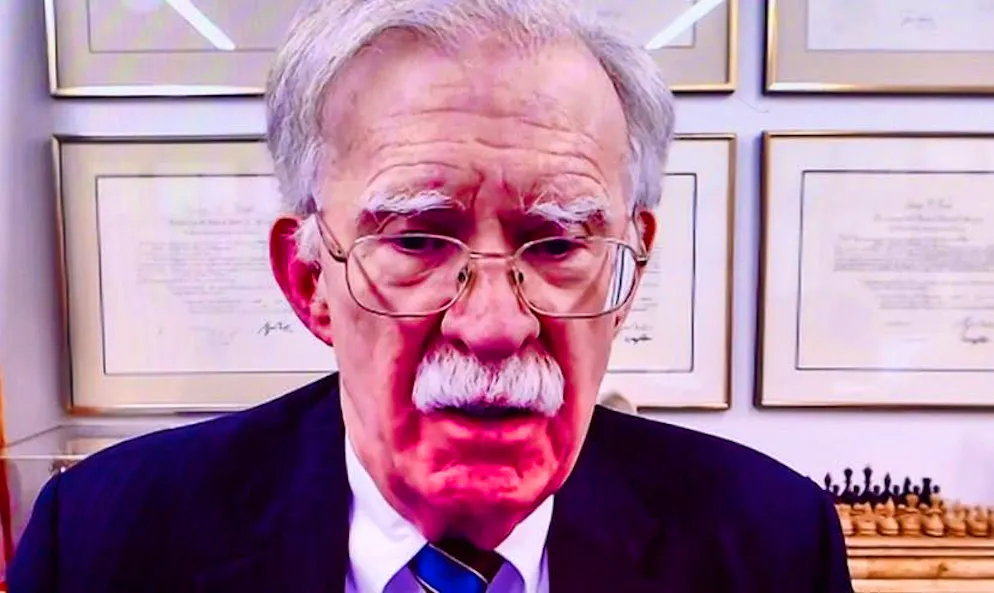 Maybrit Illner spoke again with Trump's former security advisor John Bolton.