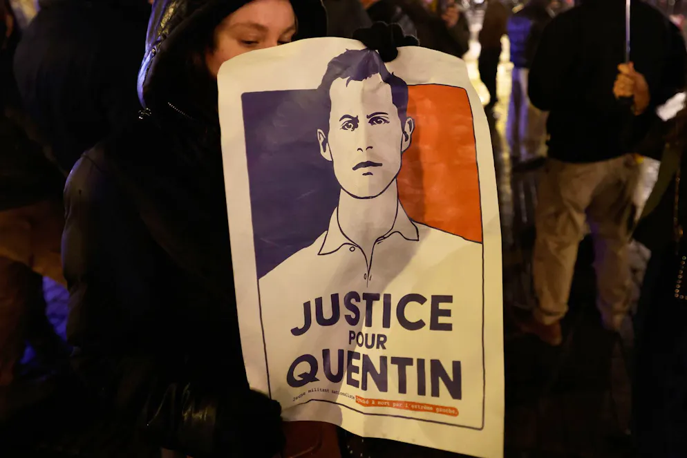 «Moi je soutiens Adolf mais chacun son truc», écrivait Quentin Deranque en juillet 2024, selon Médiapart.