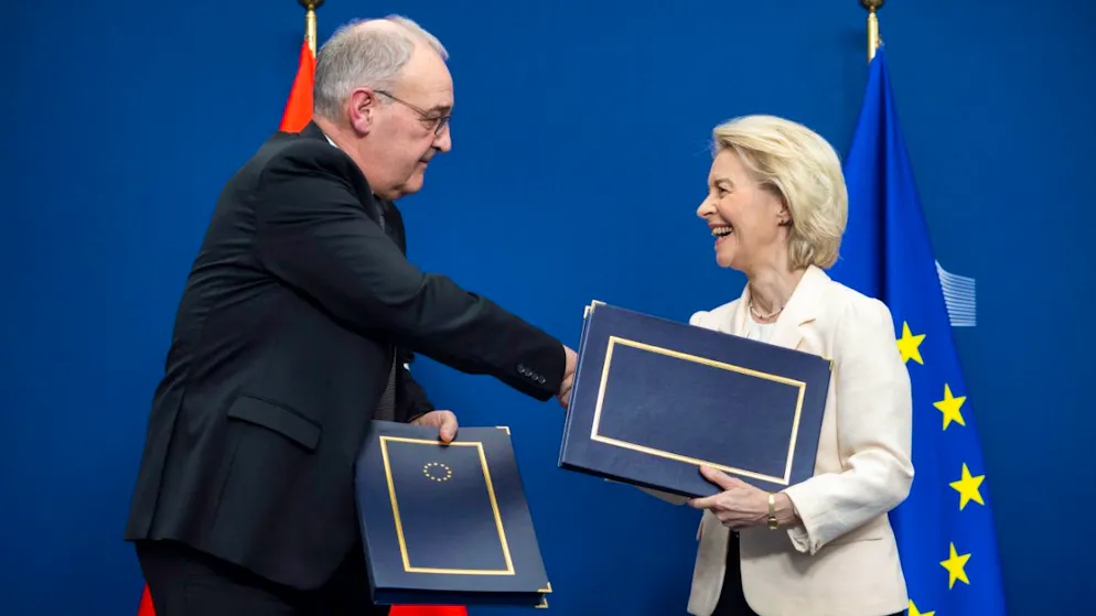 36 Gesetze müssen angepasst werden. Bundesrat übergibt EU-Vertragspaket «Bilaterale III» dem Parlament