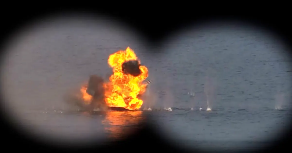 "The potential threat posed by sea mines is enormous"