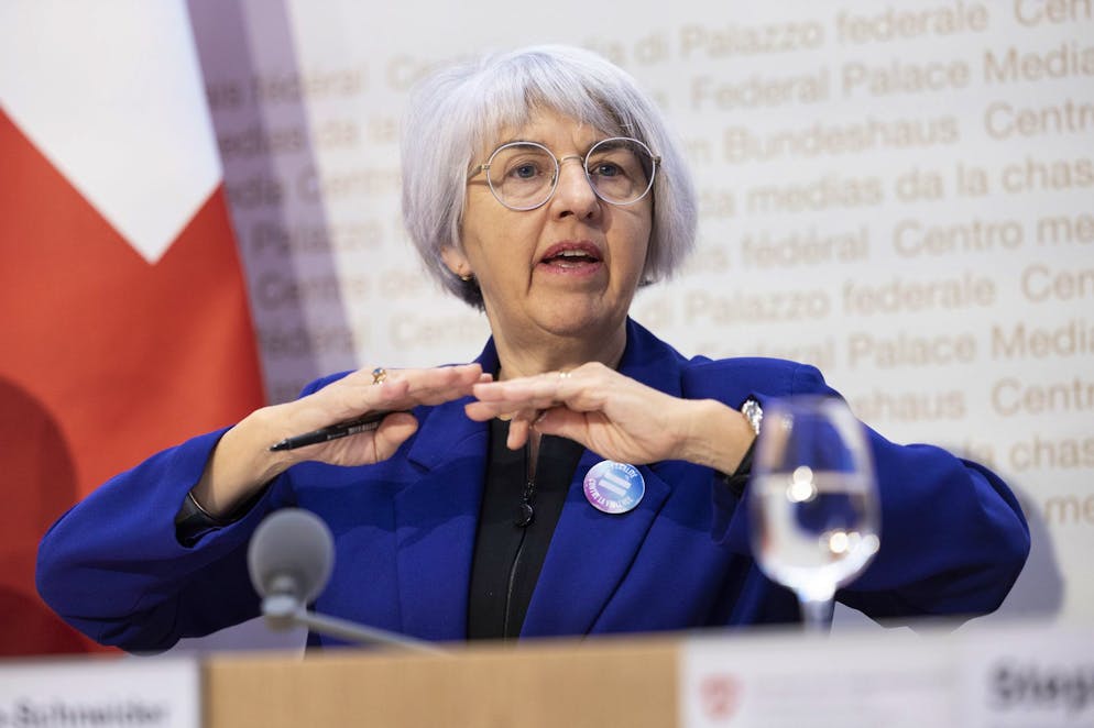 bluewin.ch - Great anger against Federal Councillor Baume-Schneider over health insurance reform