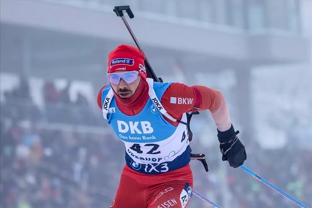 Giornata difficile per i rossocrociati nel biathlon