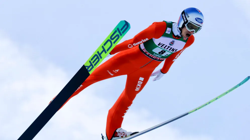 Ski jumping. Deschwanden celebrates his first World Cup victory in Oslo