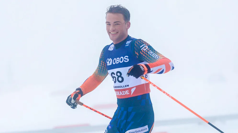 Gabriel Gledhill hatte trotz seines 67. Platzes beste Laune.