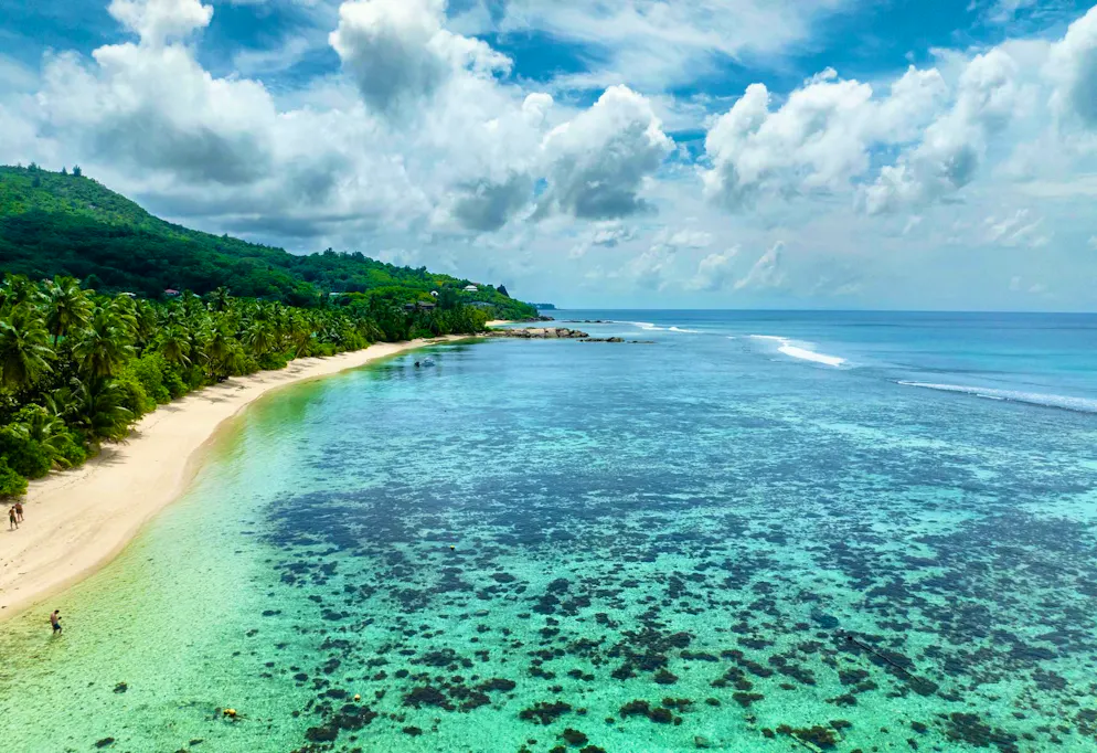 The island of Marie Louise is popular with divers because of its pristine coral reefs.