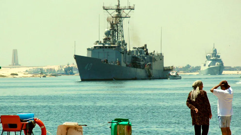 Il Golfo di Aden e il Canale di Suez sono l'area di operazione della missione Aspides.