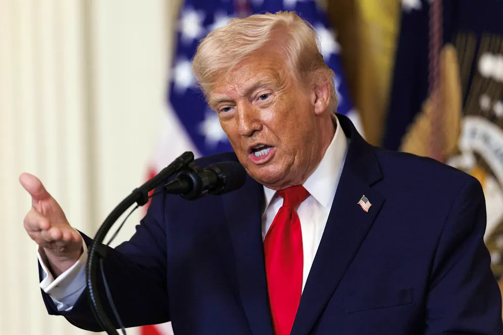 Donald Trump il 12 marzo (immagine illustrativa d'archivio).