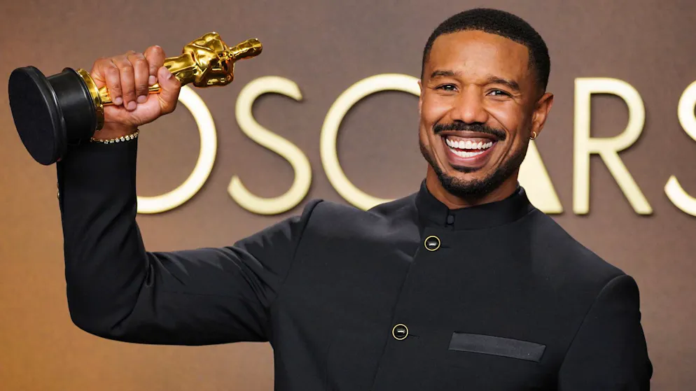 «Blood & Sinners»-Hauptdarsteller – in zweifacher Ausführung – Michael B. Jordan triumphierte bei den Oscars unter anderem über Timothée Chalamet.