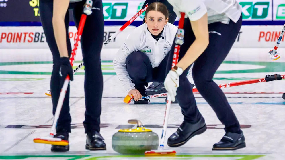 Mondial de curling. Après un démarrage lent, journée faste pour les Suissesses