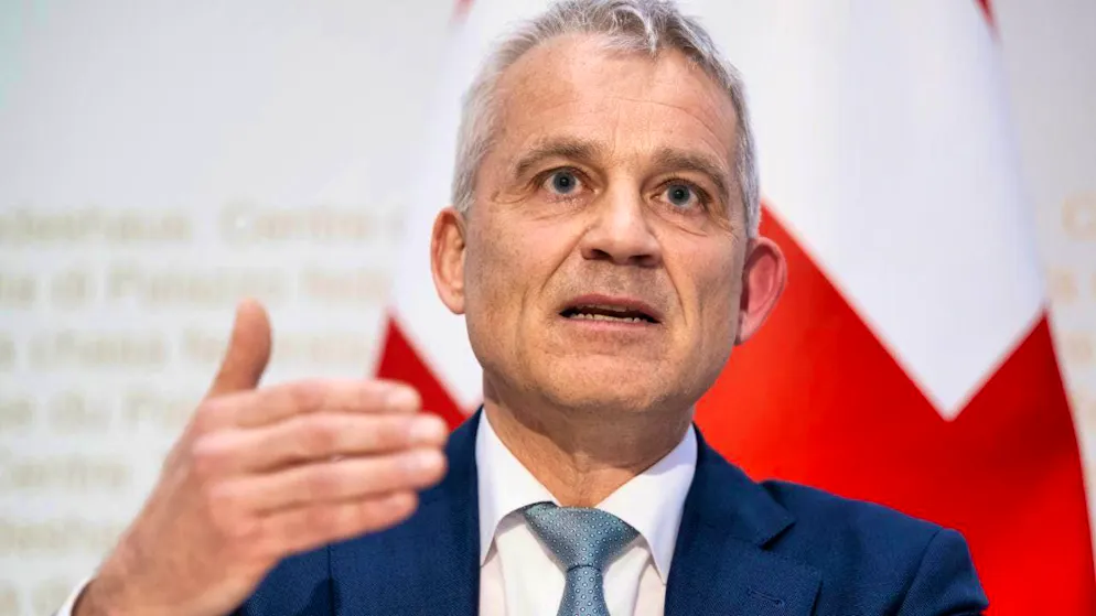 Federal Councillor Beat Jans warned the media on Monday about the "No 10 million Swiss" initiative. (archive picture)