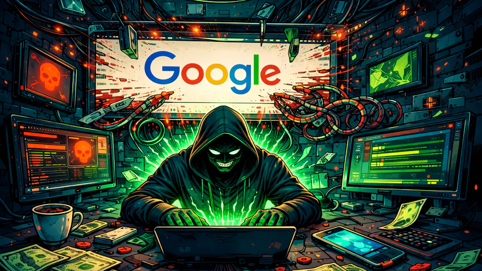 Perfidious deception. Beware of this Google design scam